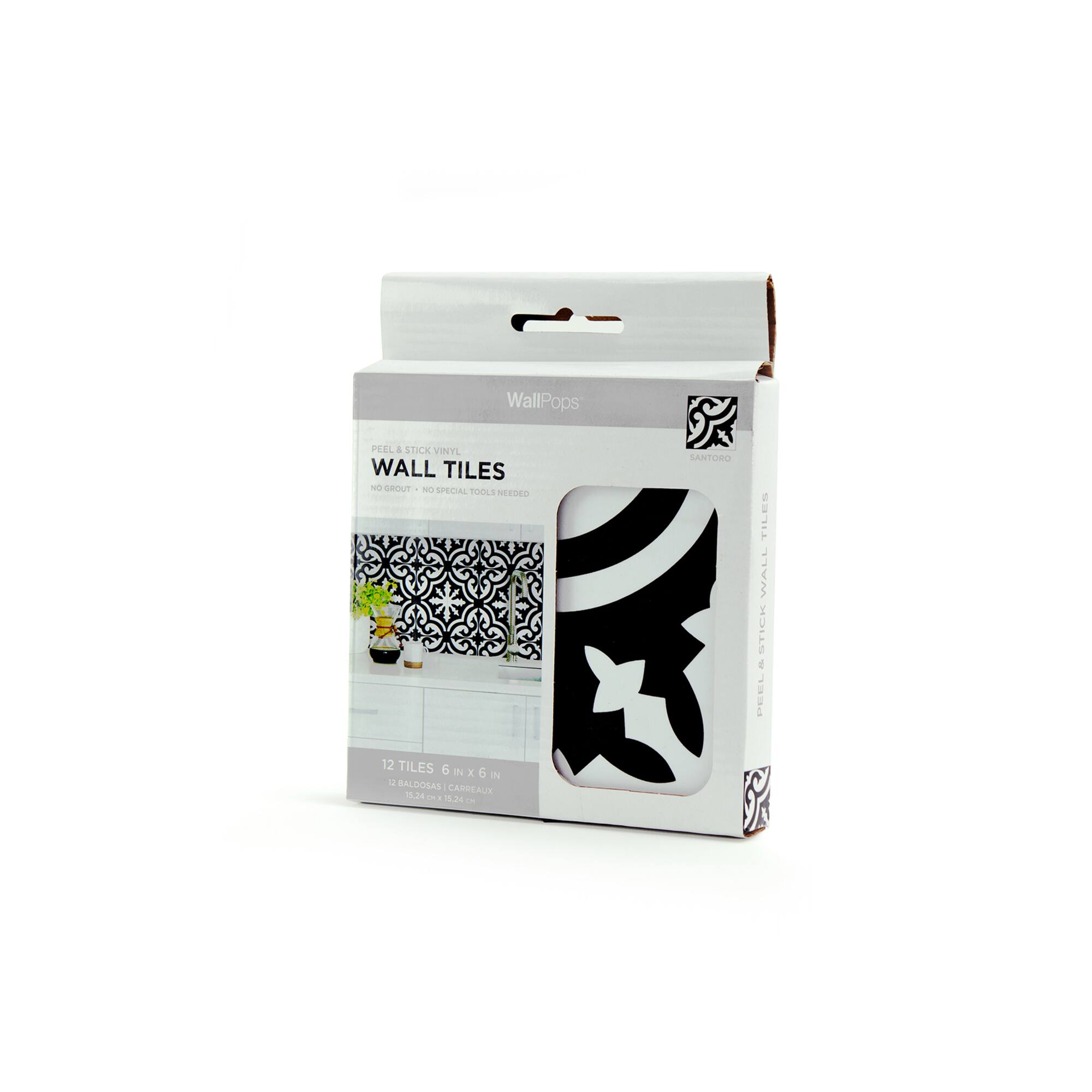 WallPops Santoro Peel & Stick Wall Tiles